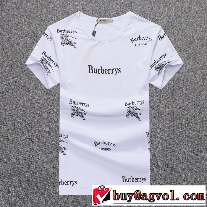 きれいめ上品に バーバリー BURBERRY Tシャツ/ティーシャツ 3色可選 2019年最新ファッション