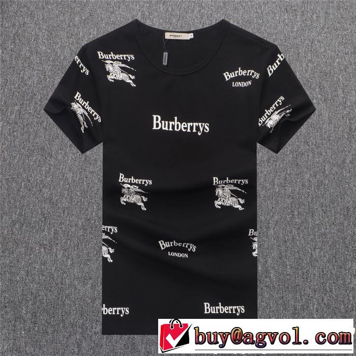 きれいめ上品に バーバリー BURBERRY Tシャツ/ティーシャツ 3色可選 2019年最新ファッション