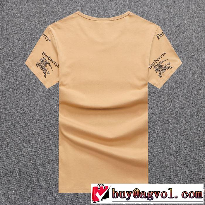 きれいめ上品に バーバリー BURBERRY Tシャツ/ティーシャツ 3色可選 2019年最新ファッション