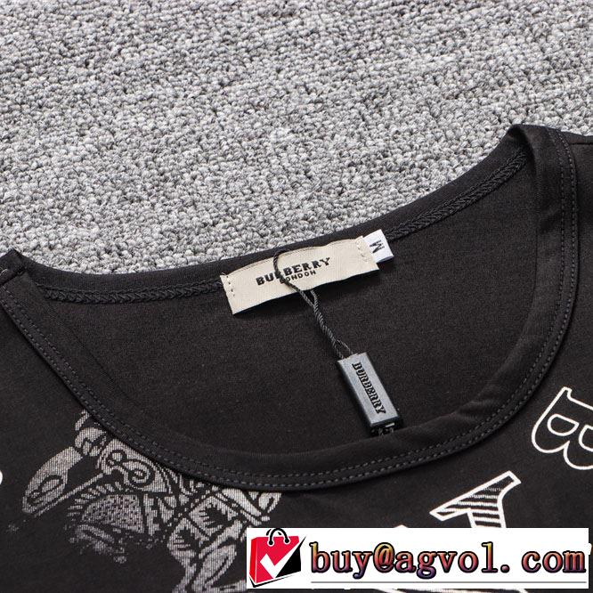 バーバリー BURBERRY Tシャツ/ティーシャツ 3色可選 2019夏ファション新品 きれいめ派に上質