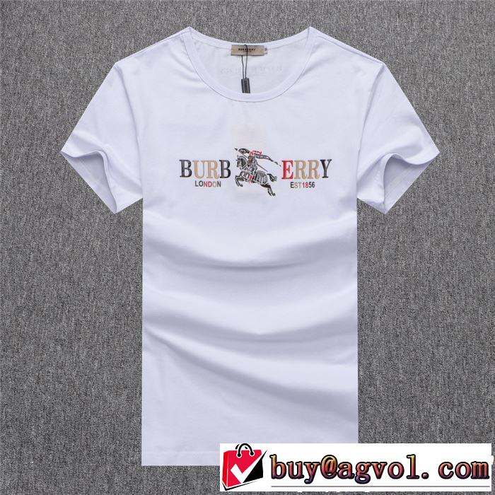 2色可選 大人カジュアル夏ファッション2019 バーバリー BURBERRY Tシャツ/ティーシャツ