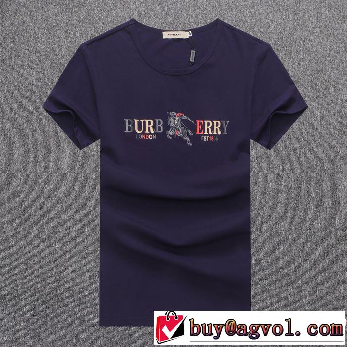 2色可選 大人カジュアル夏ファッション2019 バーバリー BURBERRY Tシャツ/ティーシャツ