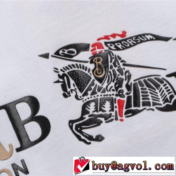 2色可選 大人カジュアル夏ファッション2019 バーバリー BURBERRY Tシャツ/ティーシャツ