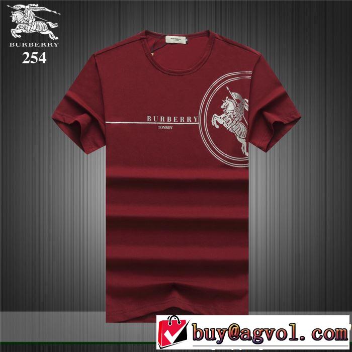 2019年の春夏に着たい 大人っぽく仕上げ バーバリー BURBERRY Tシャツ/ティーシャツ 3色可選