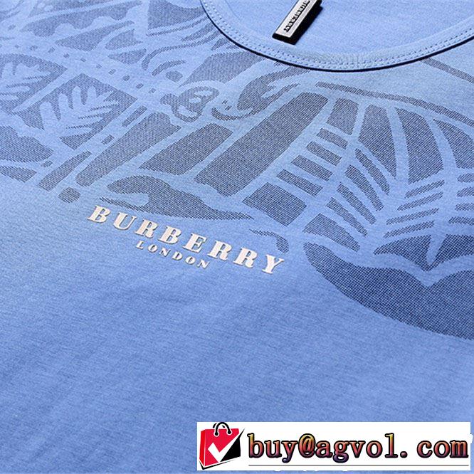 3色可選 2019SSのトレンド商品 風通しのよい バーバリー BURBERRY Tシャツ/ティーシャツ