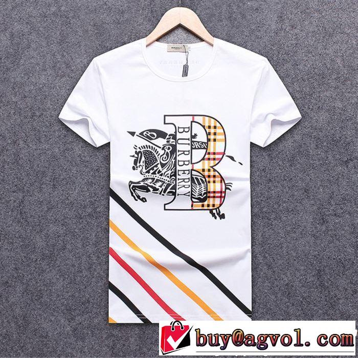 2019春夏トレンドアイテム 爽やかさ バーバリー BURBERRY Tシャツ/ティーシャツ 3色可選