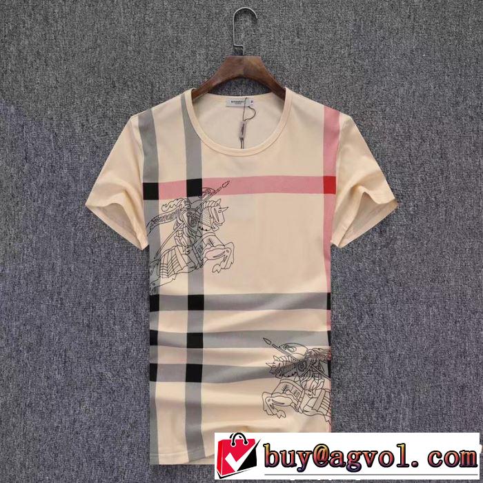 爽やかな色合い バーバリー BURBERRY Tシャツ/ティーシャツ 3色可選 2019春夏のトレンド新商品