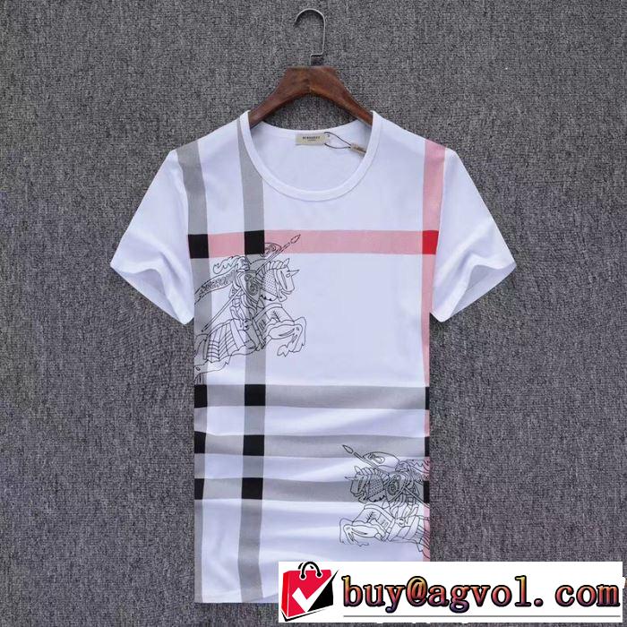 爽やかな色合い バーバリー BURBERRY Tシャツ/ティーシャツ 3色可選 2019春夏のトレンド新商品