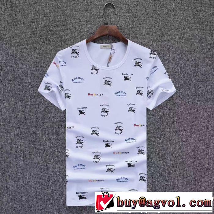BURBERRY Tシャツ/ティーシャツ 3色可選 2019春夏は人気定番 サラサラの着心地 バーバリー