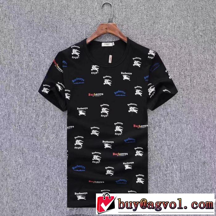 BURBERRY Tシャツ/ティーシャツ 3色可選 2019春夏は人気定番 サラサラの着心地 バーバリー