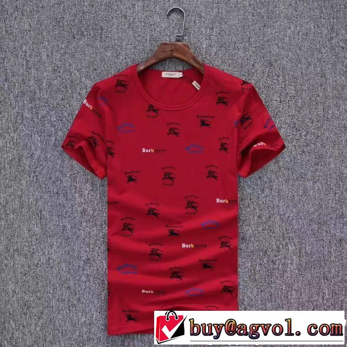 BURBERRY Tシャツ/ティーシャツ 3色可選 2019春夏は人気定番 サラサラの着心地 バーバリー