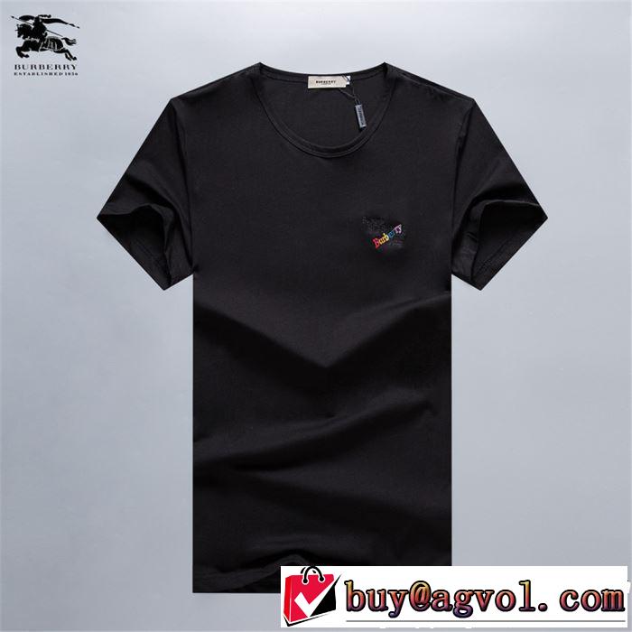 3色可選 2019春夏も引き続き人気セール 涼しげに演出 バーバリー BURBERRY Tシャツ/ティーシャツ