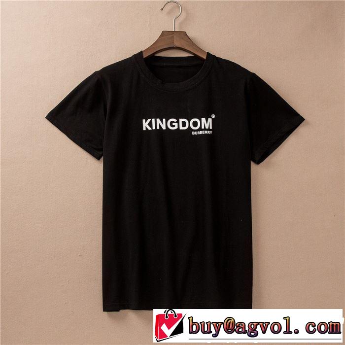 クラシカルな雰囲気 バーバリー BURBERRY Tシャツ/ティーシャツ 2色可選 2019即旬な装いに