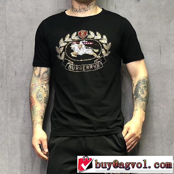 BURBERRY Tシャツ/ティーシャツ 2色可選 2019年春夏シーズンの人気 特に注目したい バーバリー