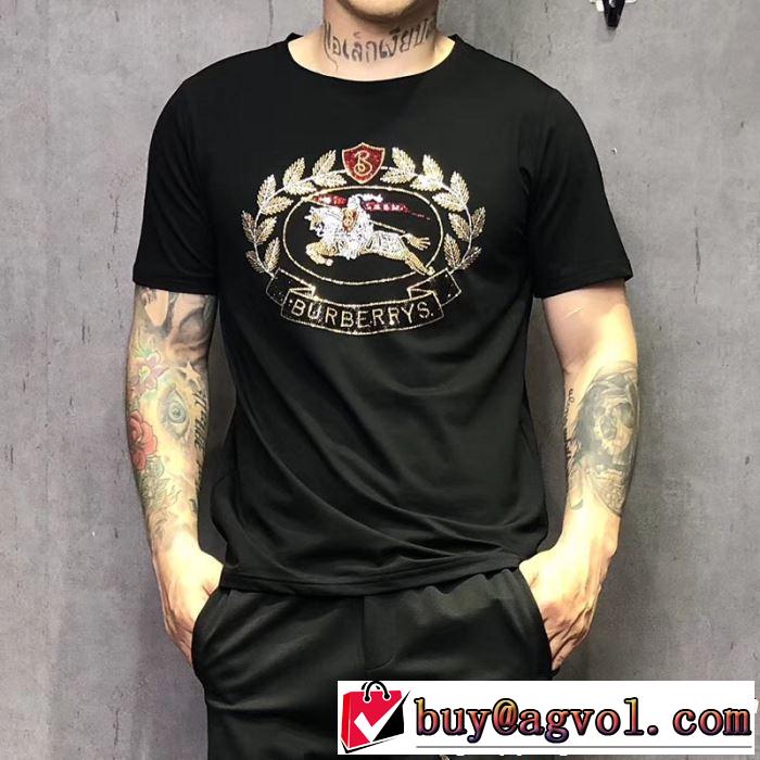 BURBERRY Tシャツ/ティーシャツ 2色可選 2019年春夏シーズンの人気 特に注目したい バーバリー