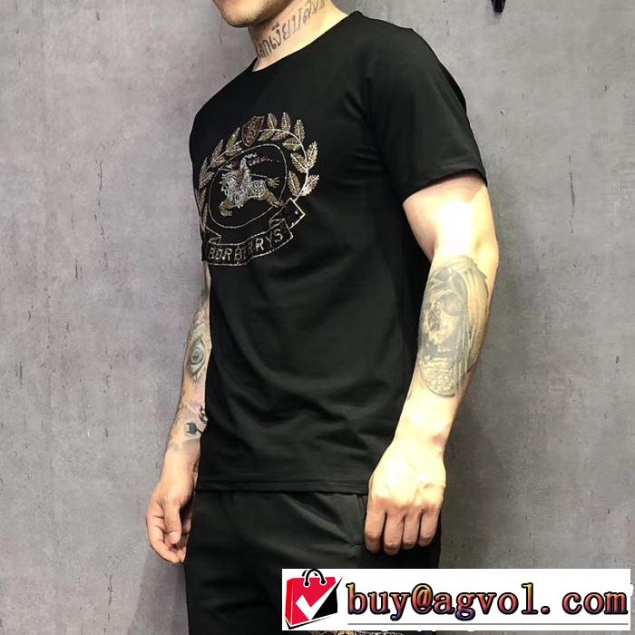 BURBERRY Tシャツ/ティーシャツ 2色可選 2019年春夏シーズンの人気 特に注目したい バーバリー