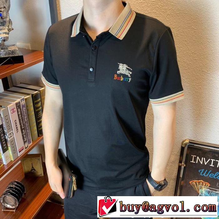 BURBERRY Tシャツ/ティーシャツ 2色可選 おしゃれな夏ファッション2019 通勤の定番 バーバリー