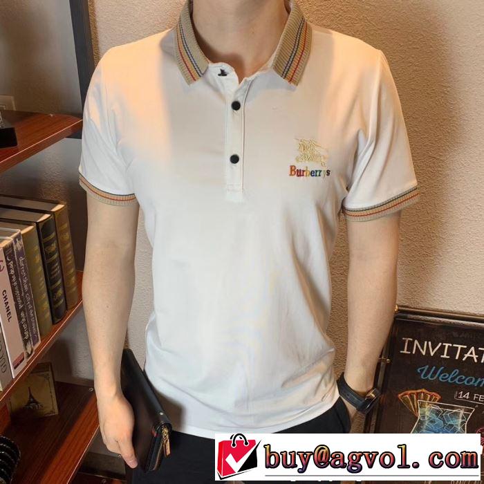 BURBERRY Tシャツ/ティーシャツ 2色可選 おしゃれな夏ファッション2019 通勤の定番 バーバリー