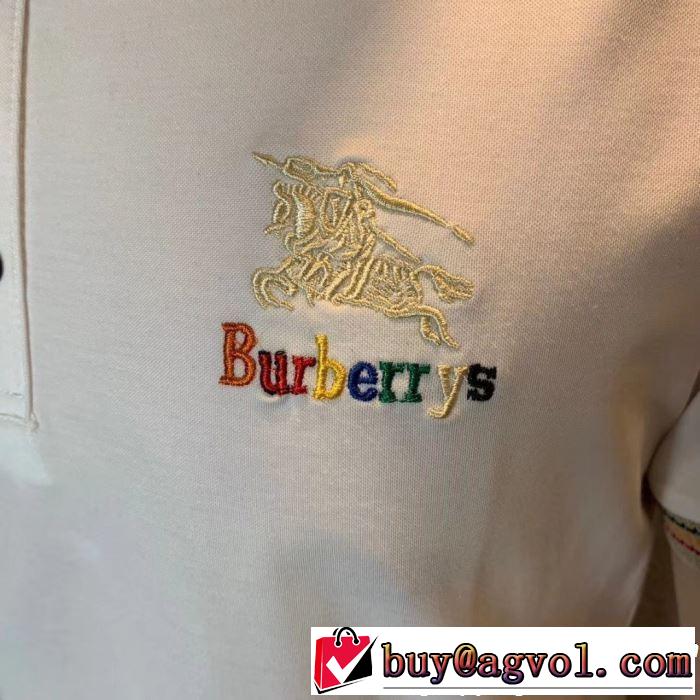 BURBERRY Tシャツ/ティーシャツ 2色可選 おしゃれな夏ファッション2019 通勤の定番 バーバリー