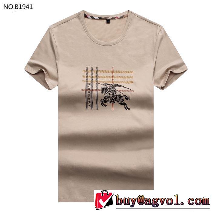 BURBERRY Tシャツ/ティーシャツ 3色可選 【2019年】夏のファッション 涼しげに演出 バーバリー