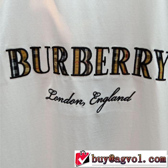 2019春夏のトレンド新商品 今年もトレンド バーバリー BURBERRY Tシャツ/ティーシャツ 2色可選
