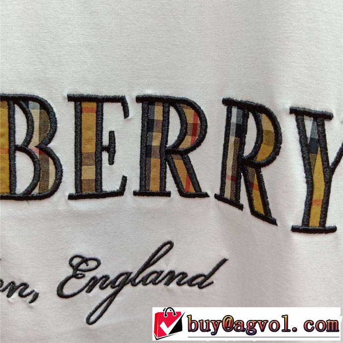 2019春夏のトレンド新商品 今年もトレンド バーバリー BURBERRY Tシャツ/ティーシャツ 2色可選