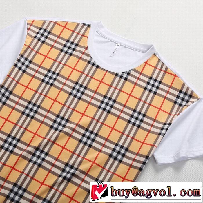 今年の夏は着こなし バーバリー BURBERRY Tシャツ/ティーシャツ 2色可選 2019春夏の大注目トレンド