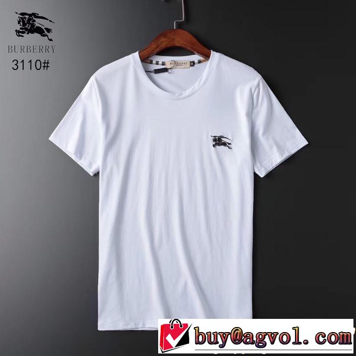 BURBERRY Tシャツ/ティーシャツ 2色可選 2019春夏も引き続きトレンド 知的優秀アイテム バーバリー