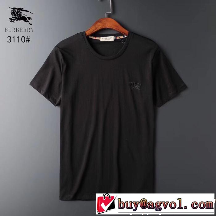 BURBERRY Tシャツ/ティーシャツ 2色可選 2019春夏も引き続きトレンド 知的優秀アイテム バーバリー