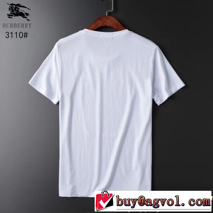 BURBERRY Tシャツ/ティーシャツ 2色可選 2019春夏も引き続きトレンド 知的優秀アイテム バーバリー