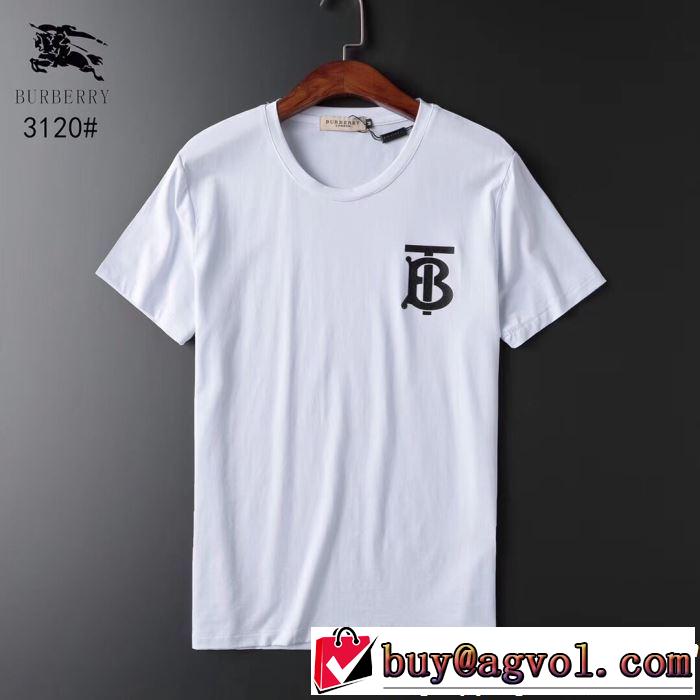Tシャツ/ティーシャツ 2色可選 2019春夏も引き続き人気セール 知的優秀アイテム バーバリー BURBERRY