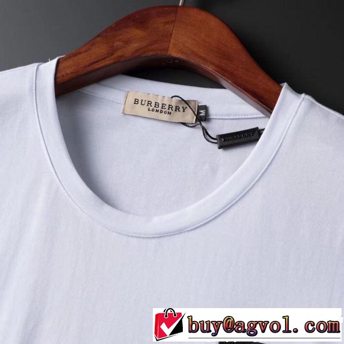 Tシャツ/ティーシャツ 2色可選 2019春夏も引き続き人気セール 知的優秀アイテム バーバリー BURBERRY