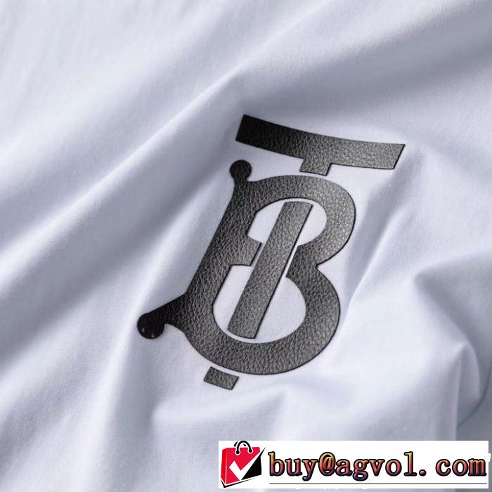 Tシャツ/ティーシャツ 2色可選 2019春夏も引き続き人気セール 知的優秀アイテム バーバリー BURBERRY