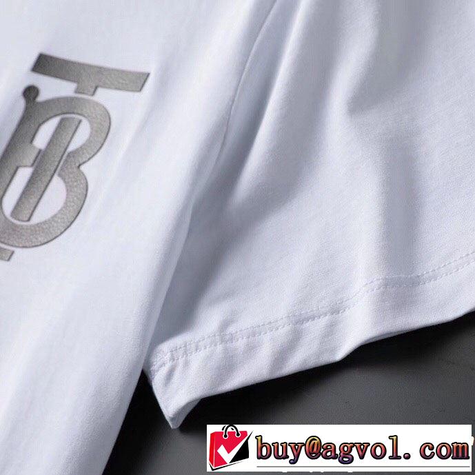 Tシャツ/ティーシャツ 2色可選 2019春夏も引き続き人気セール 知的優秀アイテム バーバリー BURBERRY