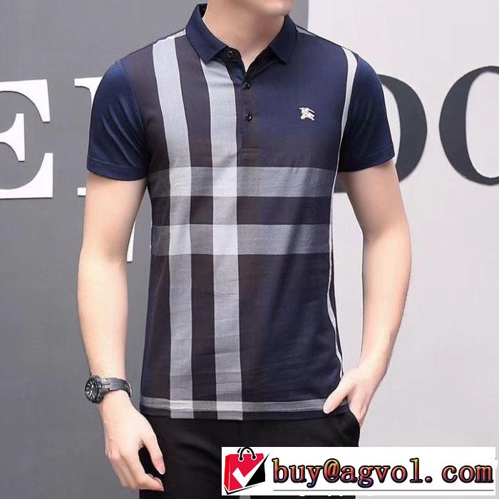2019即旬な装いに こなれ感を引き立たせ バーバリー BURBERRY Tシャツ/ティーシャツ 2色可選