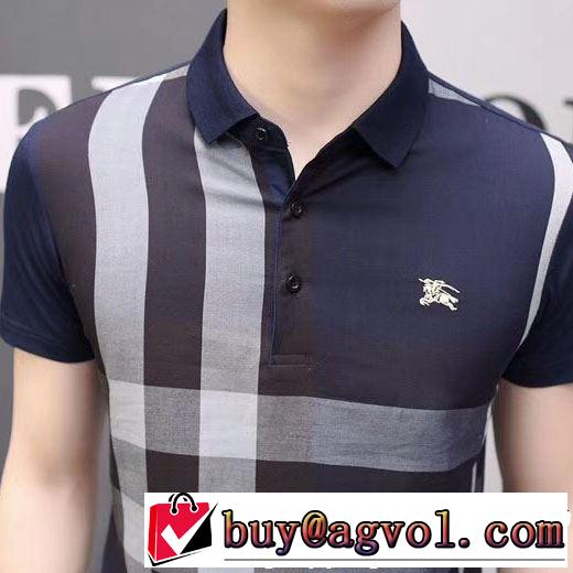 2019即旬な装いに こなれ感を引き立たせ バーバリー BURBERRY Tシャツ/ティーシャツ 2色可選