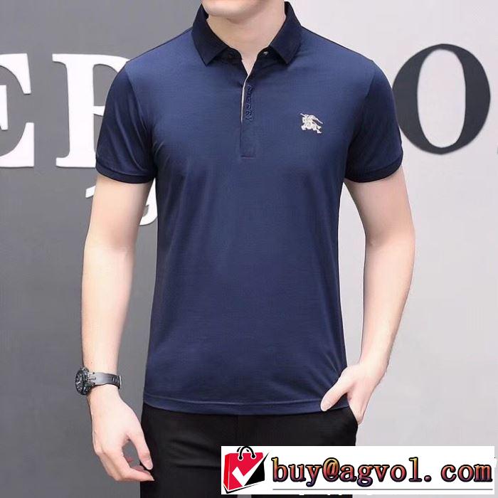 ちょっと大人の印象 バーバリー BURBERRY Tシャツ/ティーシャツ 2色可選 2019年の夏のマスト