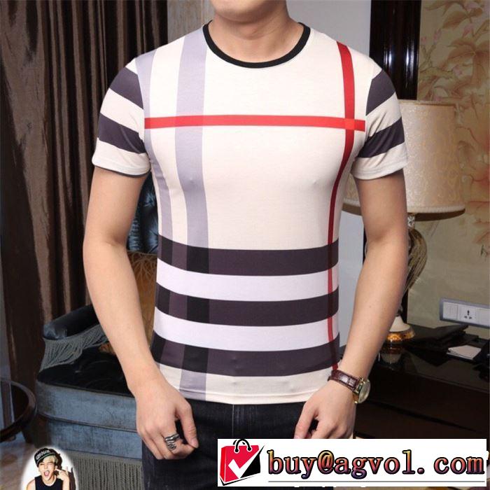 BURBERRY Tシャツ/ティーシャツ 2色可選 2019年春夏のトレンドアイテム 抜け感スゴイ バーバリー