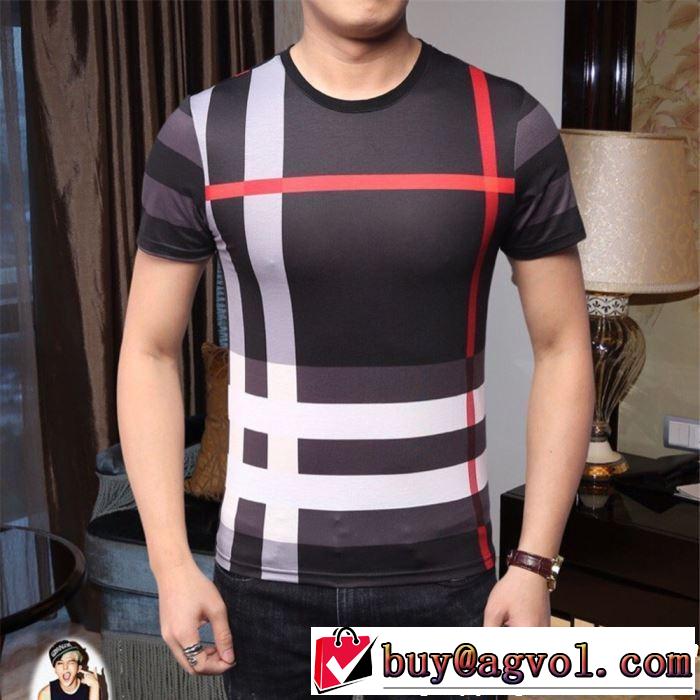 BURBERRY Tシャツ/ティーシャツ 2色可選 2019年春夏のトレンドアイテム 抜け感スゴイ バーバリー