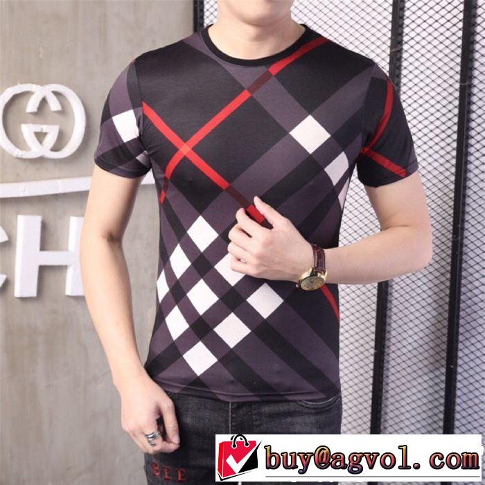 2019年最新ファッション 抜け感スゴイ バーバリー BURBERRY Tシャツ/ティーシャツ 2色可選