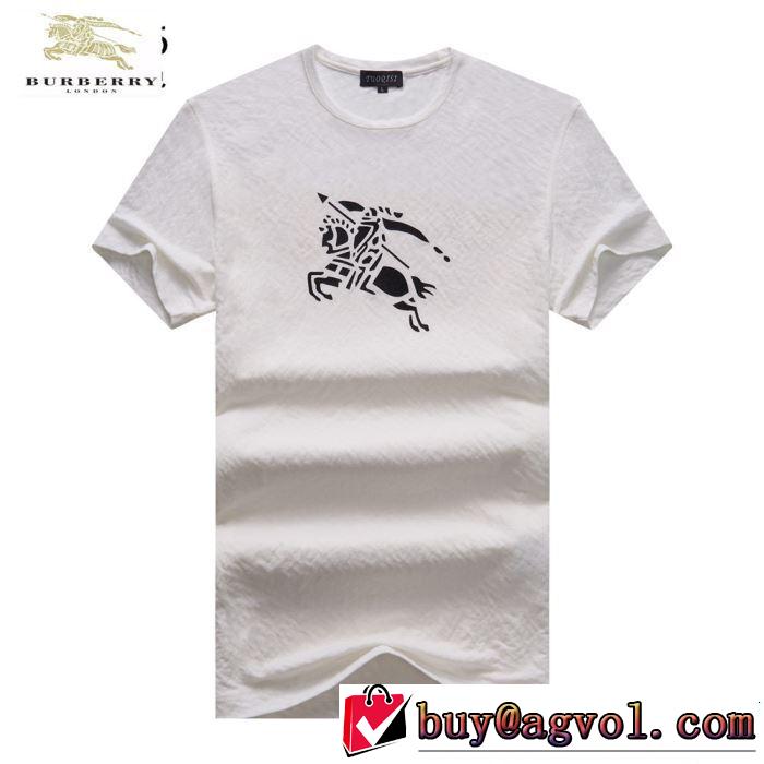 リッチな印象に バーバリー BURBERRY Tシャツ/ティーシャツ 2色可選 2019夏ファション新品