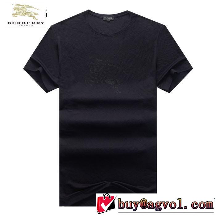 リッチな印象に バーバリー BURBERRY Tシャツ/ティーシャツ 2色可選 2019夏ファション新品