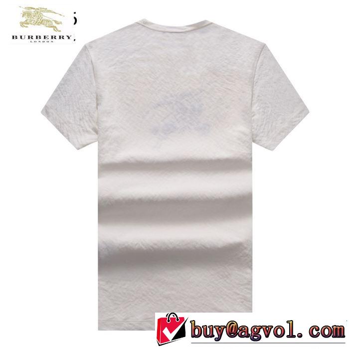 リッチな印象に バーバリー BURBERRY Tシャツ/ティーシャツ 2色可選 2019夏ファション新品