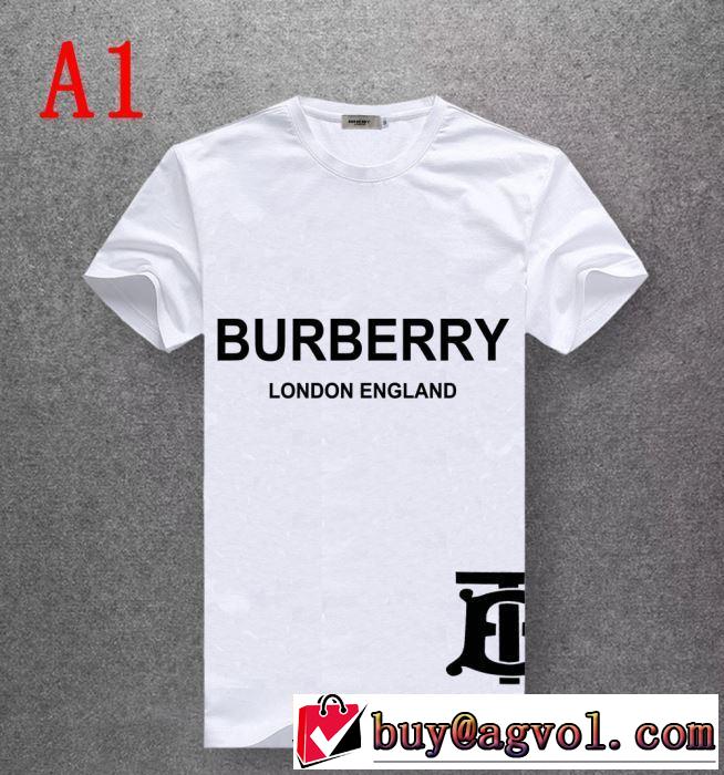 バーバリー 夏キレ味をプラス BURBERRY 多色可選 2019春夏の大注目トレンド Tシャツ/半袖