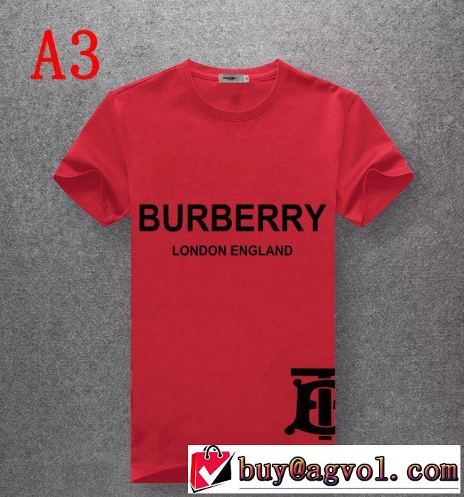 バーバリー 夏キレ味をプラス BURBERRY 多色可選 2019春夏の大注目トレンド Tシャツ/半袖