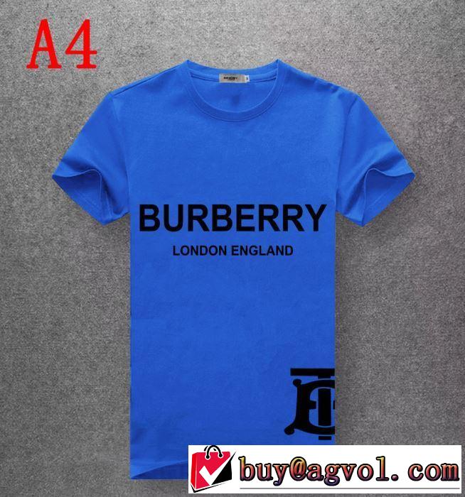 バーバリー 夏キレ味をプラス BURBERRY 多色可選 2019春夏の大注目トレンド Tシャツ/半袖
