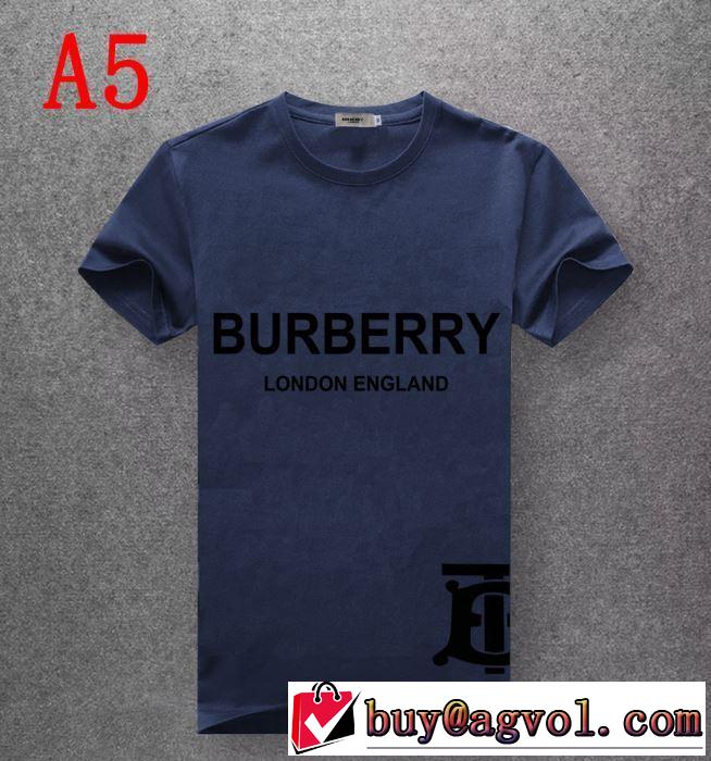 バーバリー 夏キレ味をプラス BURBERRY 多色可選 2019春夏の大注目トレンド Tシャツ/半袖