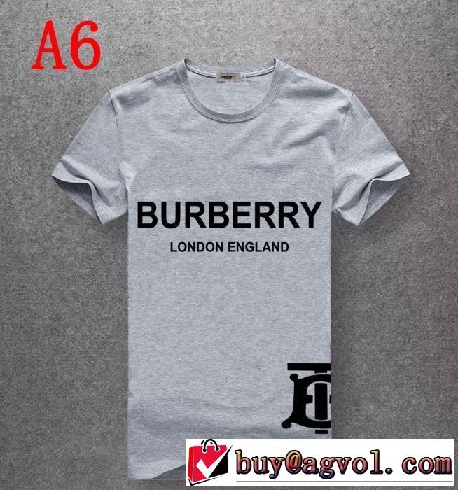 バーバリー 夏キレ味をプラス BURBERRY 多色可選 2019春夏の大注目トレンド Tシャツ/半袖
