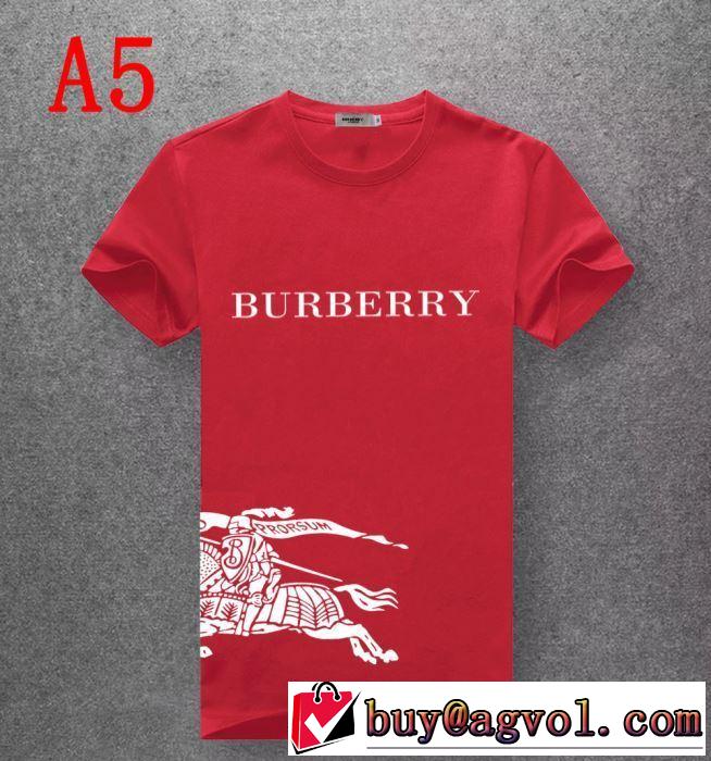 Tシャツ/半袖2019春夏の大注目トレンド バーバリー今っぽく新作アイテム  BURBERRY 多色可選