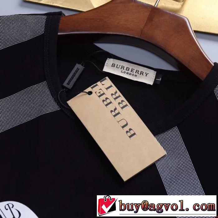 春色の最旬の人気アイテムTシャツ/半袖 バーバリー2019春夏トレンドアイテム  BURBERRY 2色可選